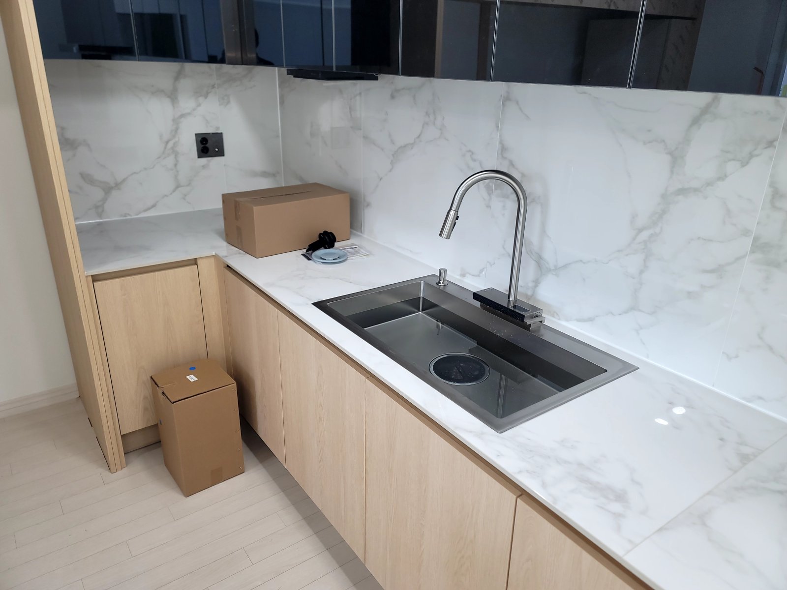 싱크볼 시공 사진