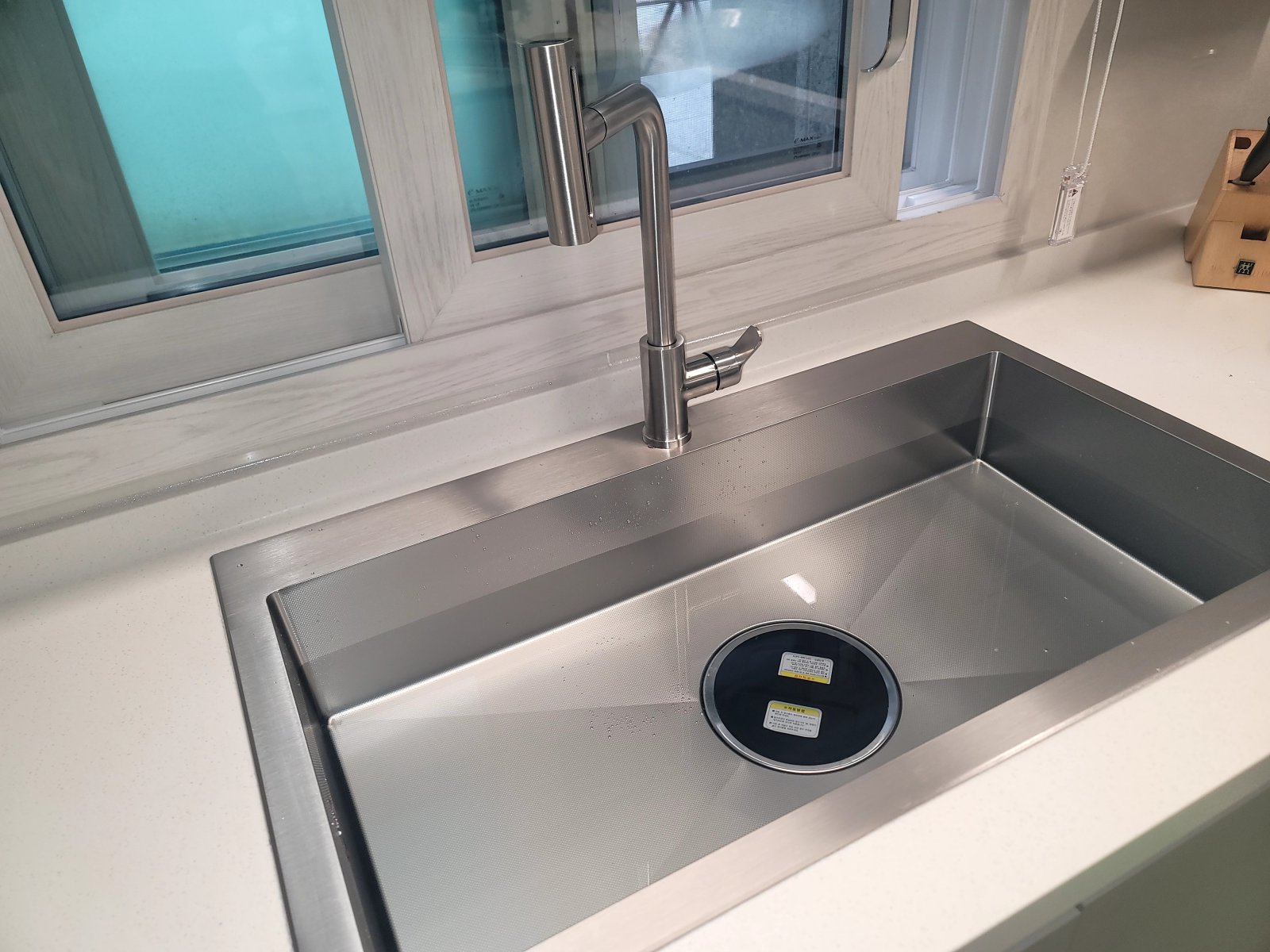 싱크볼 시공 사진