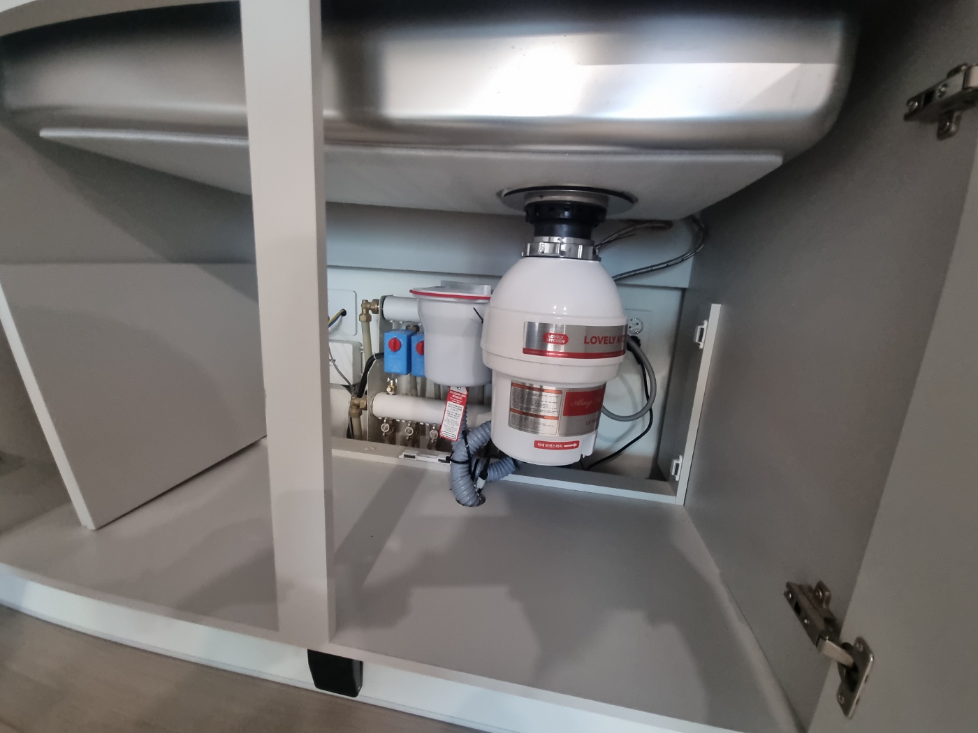 음식물처리기 시공 사진