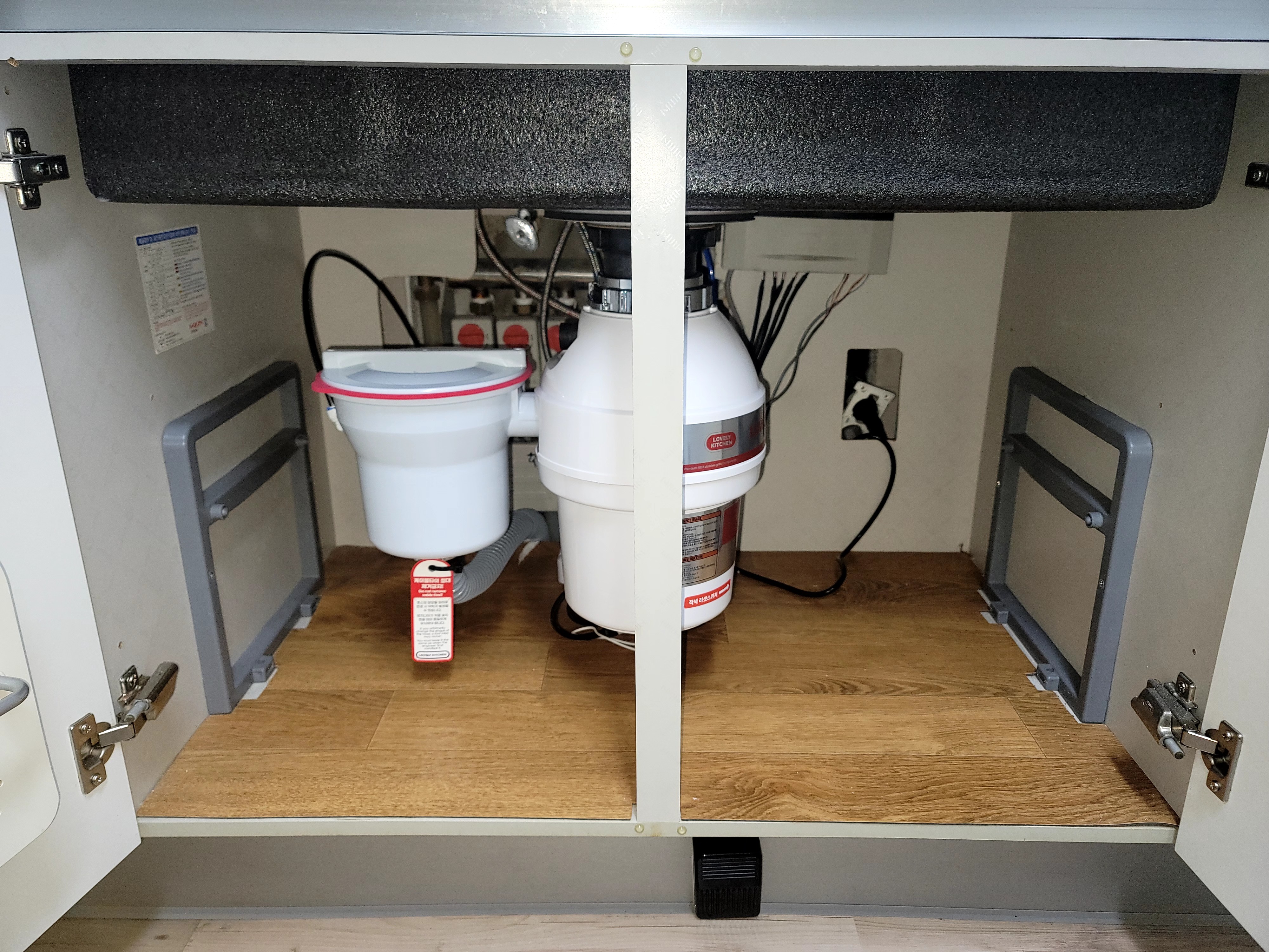 음식물처리기 시공 사진