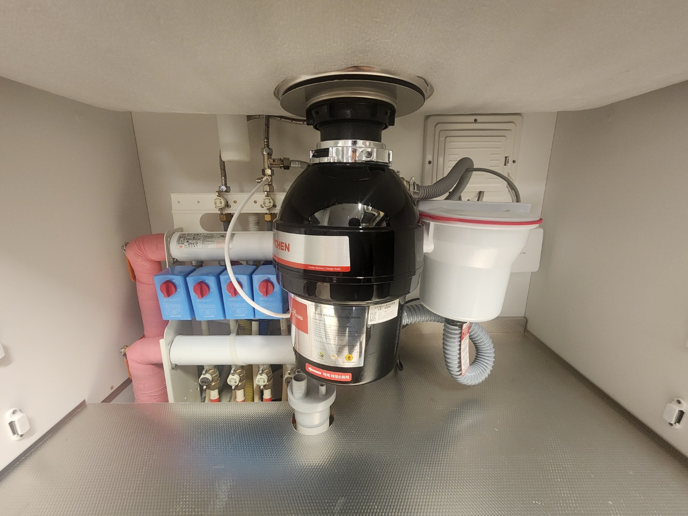 음식물처리기 시공 사진