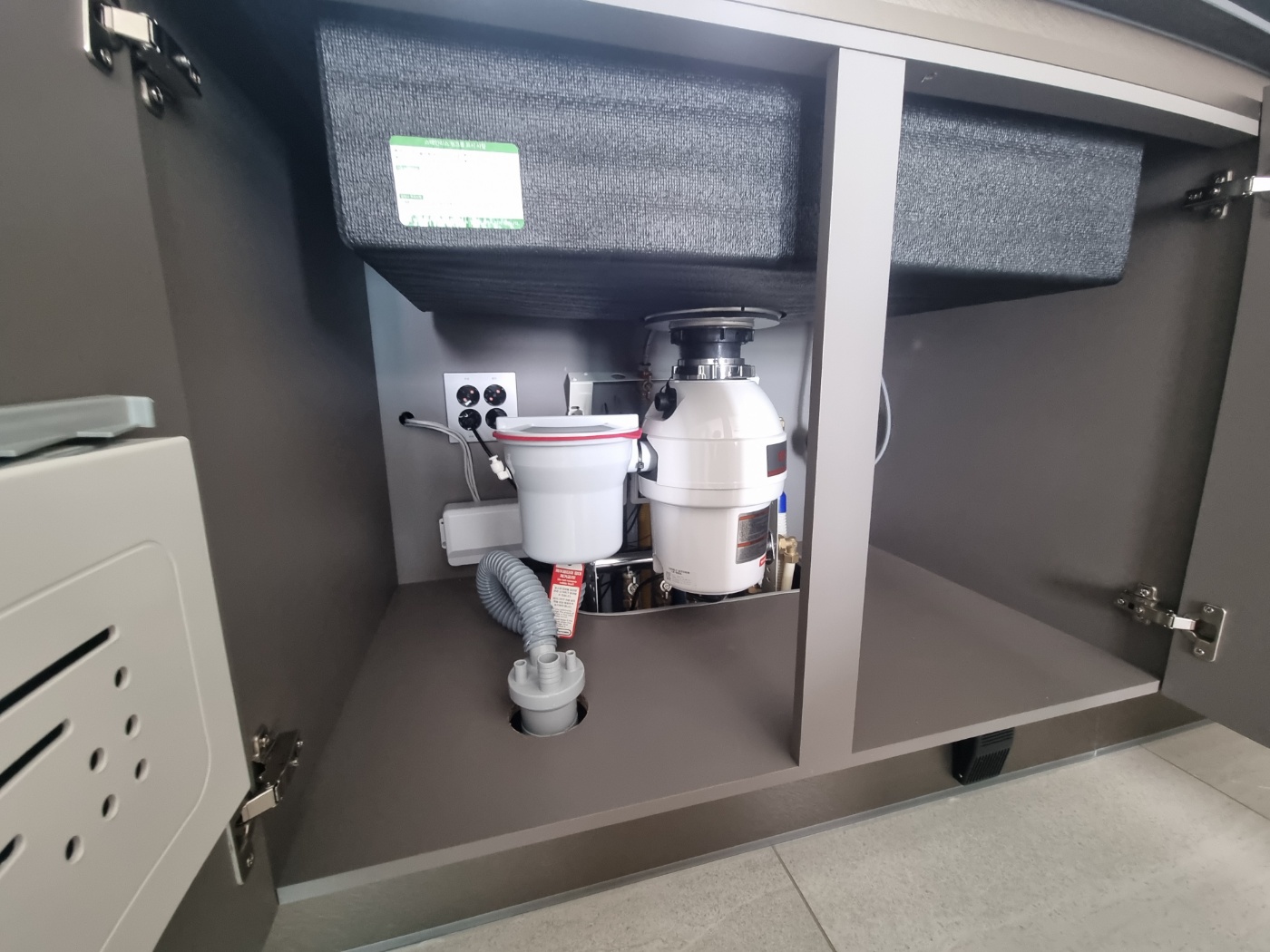 음식물처리기 시공 사진