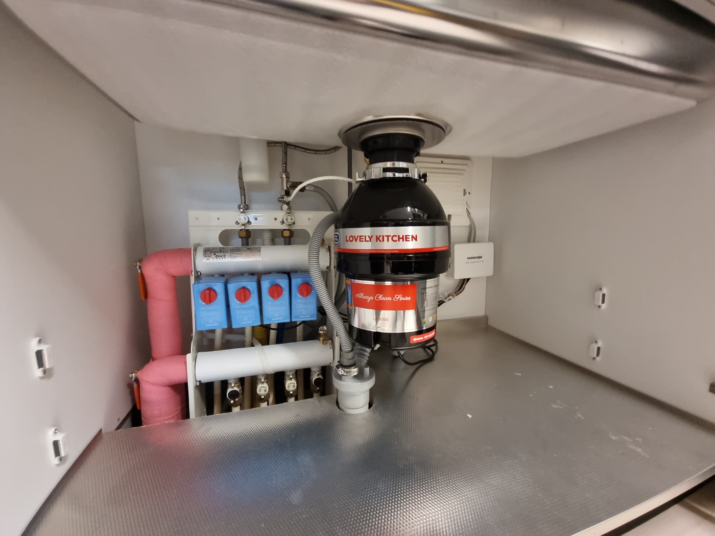 음식물처리기 시공 사진