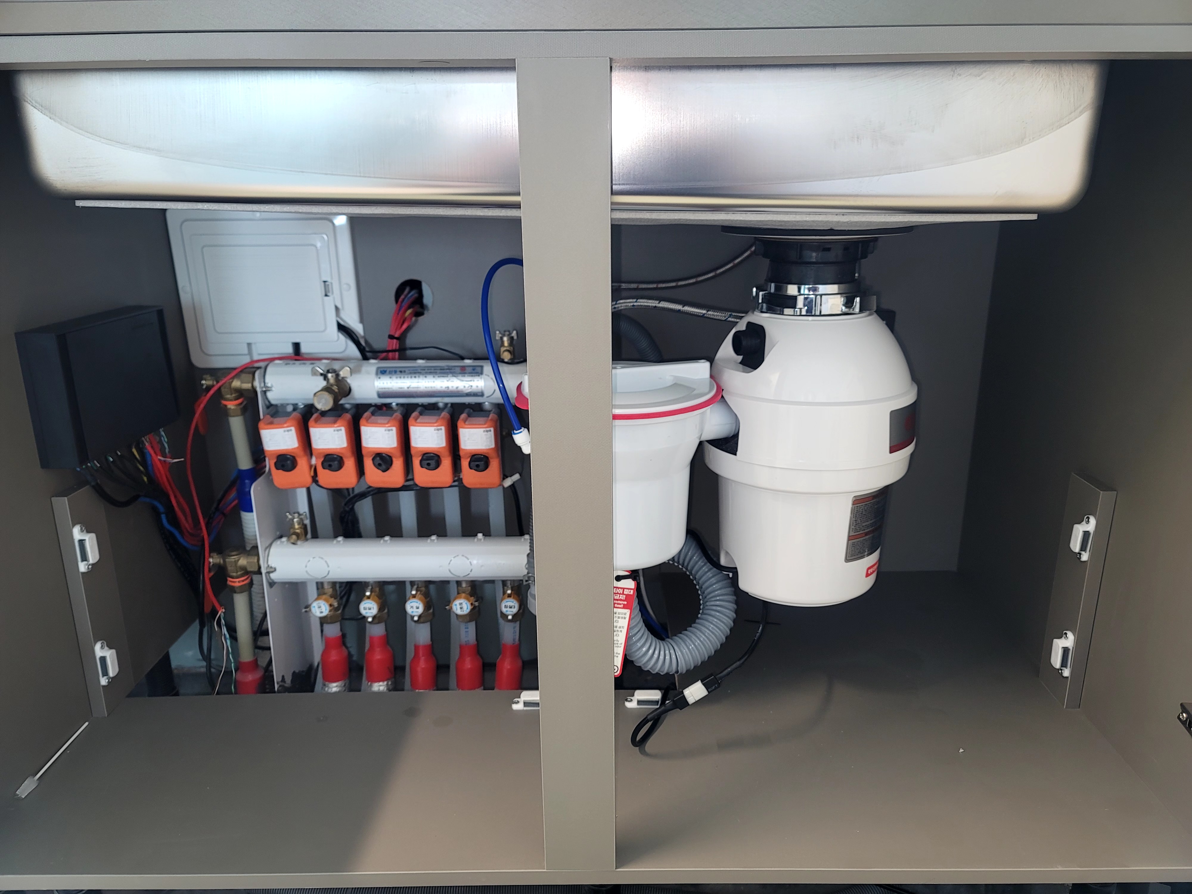 음식물처리기 시공 사진