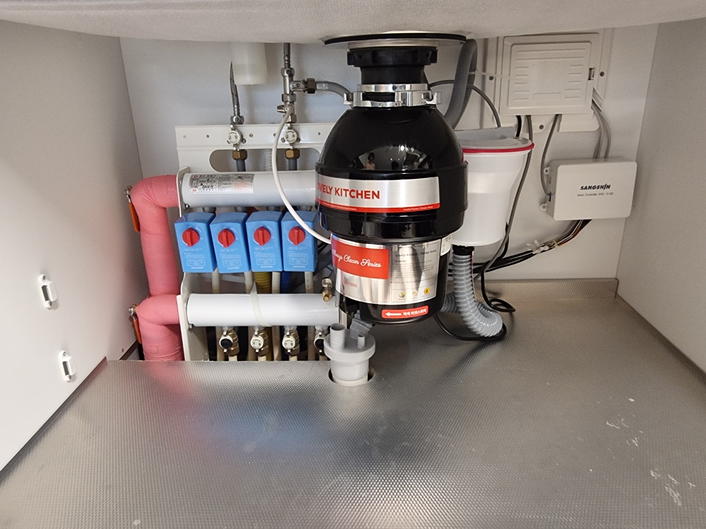 음식물처리기 시공 사진